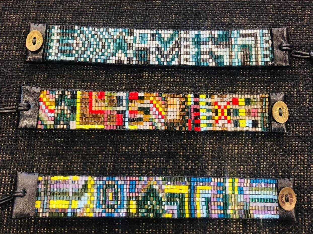 Masterpiece Peyote Stitch Necklace & Jewelry Suite